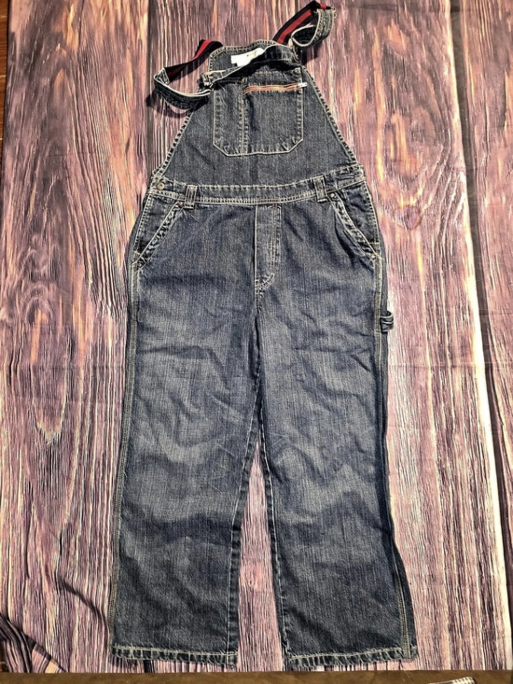 VINTAGE 90S Tommy Hilfiger Denim Overalls Size Medium